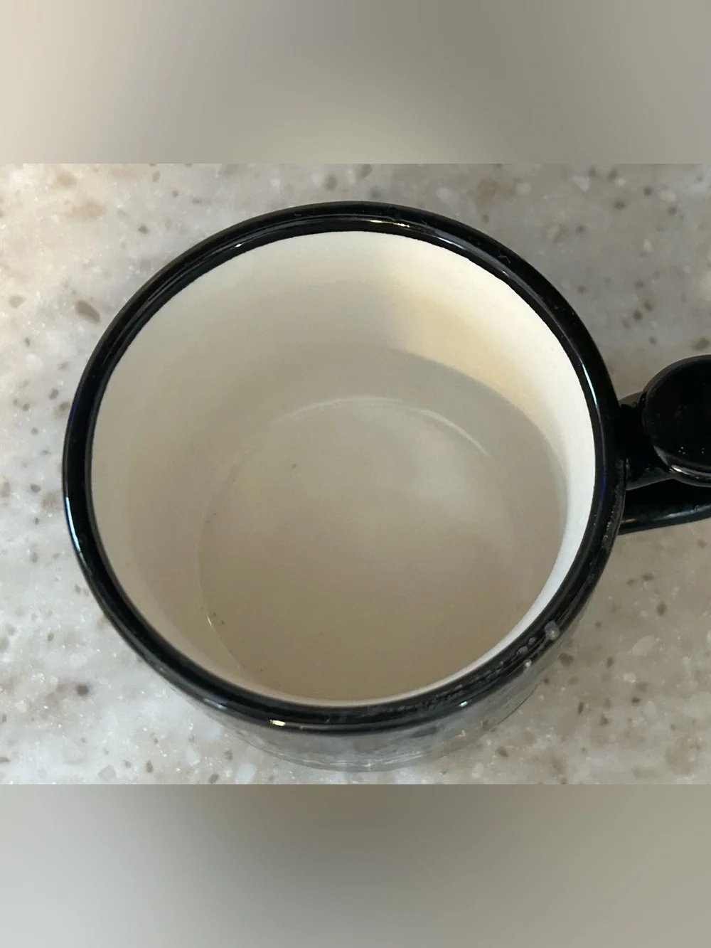 Chicago Skyline Black & Gold Ceramic Mug